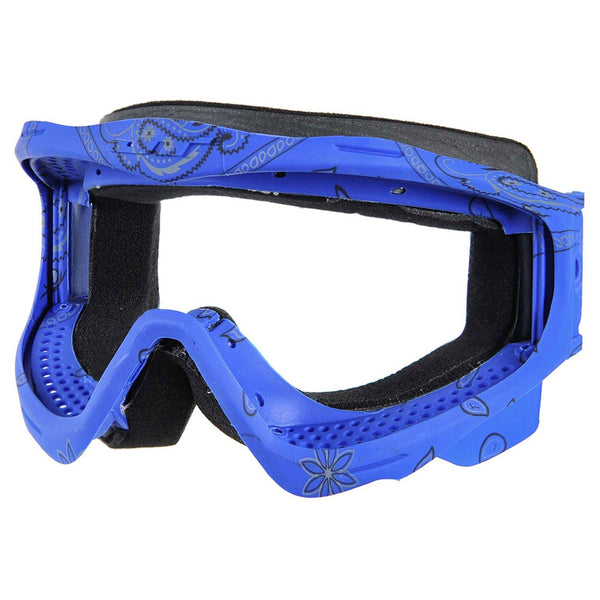 jt goggles JT Spectra Proflex Goggle Frame Assembly - Bandana Blue LE