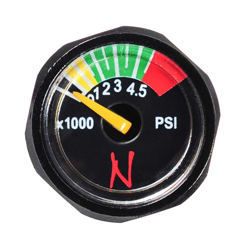Ninja Air Mini Gauge - 0-6000 - MINI Size - Black