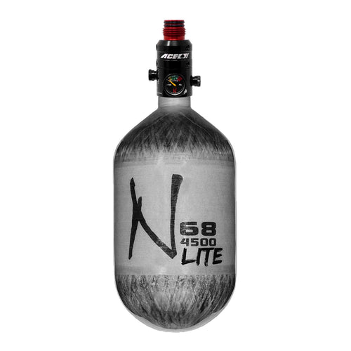 Ninja Carbon Fiber HPA Tank - 68/4500 LITE - ACE SHP Reg - Grey