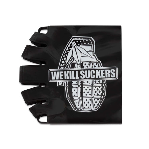Bunkerkings Knuckle Butt Tank Cover - WKS Grenade - Black - 48 - 90 ci