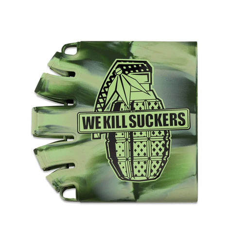 Bunkerkings Knuckle Butt Tank Cover - WKS Grenade - Camo - 48 - 90 ci