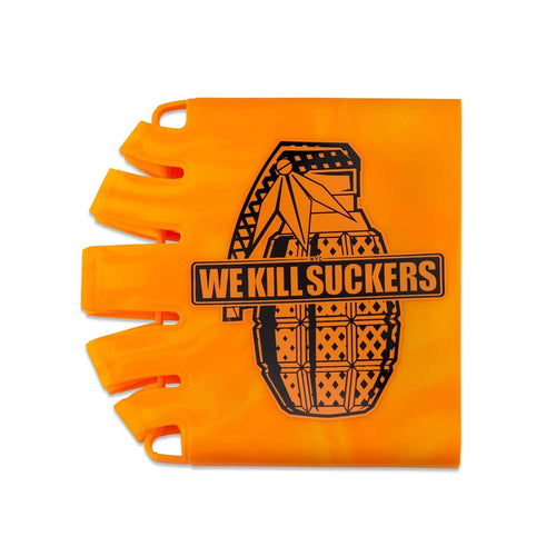 Bunkerkings Knuckle Butt Tank Cover - WKS Grenade - Orange - 48 - 90 ci