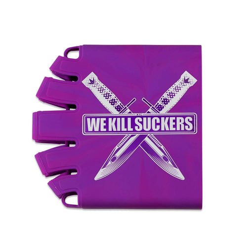 Bunkerkings Knuckle Butt Tank Cover - WKS Knife - Purple - 48 - 90 ci