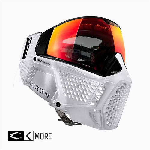 CRBN Paintball Zero PRO Goggles - Clear - More Coverage