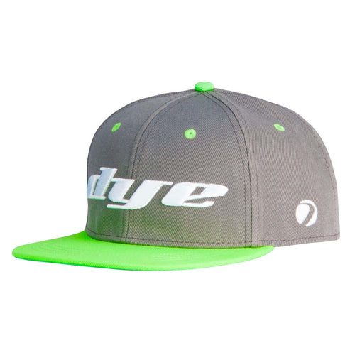 Dye Hat - Snap Back Logo LRG - Grey / Lime
