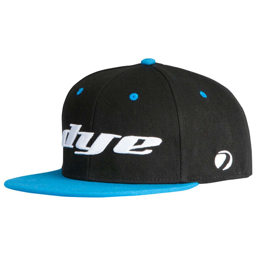 Dye Hat - Snap Back Logo LRG - Black / Cyan