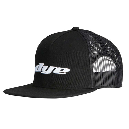 Dye Hat - Snap Back Trucker - Logo - Black / White