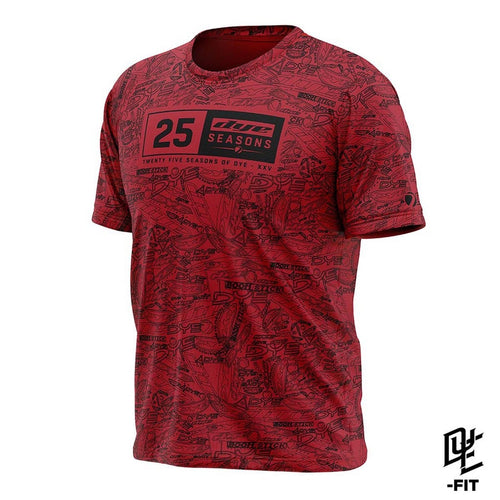Dye DYE-Fit T-Shirt - 25 Seasons - Red