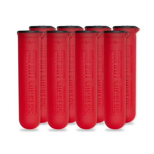 Bunkerkings ESC Paintball Pods - 140rd - 8 Pack - Red