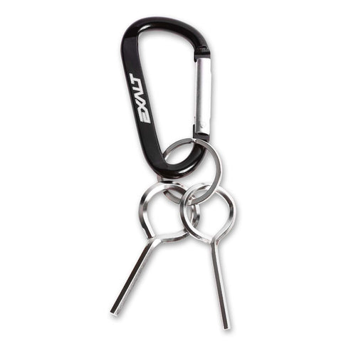 Exalt Paintball Chrono Hex Allen Keys Set with Carabiner - 1/8" & 5/32"