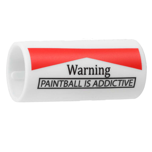 Exalt Paintball Gun Graffiti Bands - Eclipse S63 / FL Barrel Grip - Warning