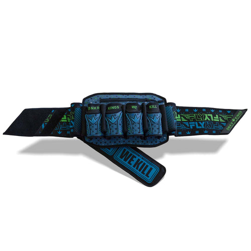 Bunkerkings Fly2 Strapless Pack / Harness - 4 + 7 - Royal Teal