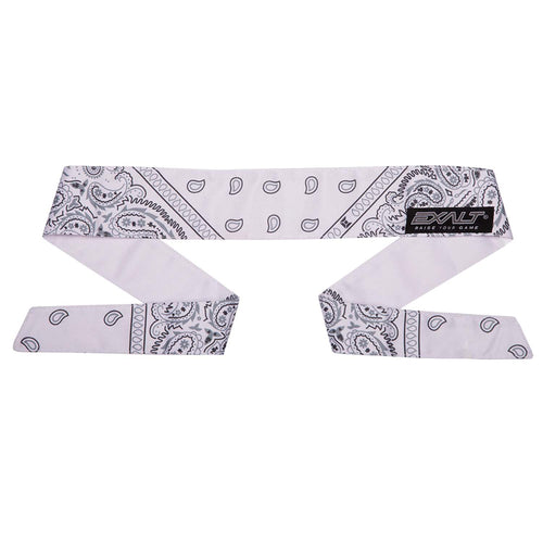 Exalt Paintball Headband - Bandana White V2