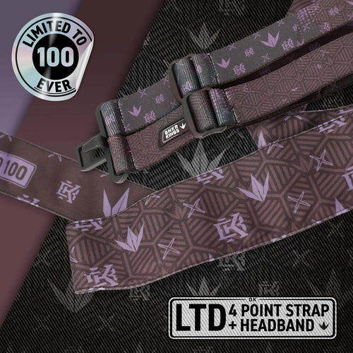 Bunkerkings 4-Point Strap & Headband Pack - CMD / VIO - Limited to 100 - Kings Coronation