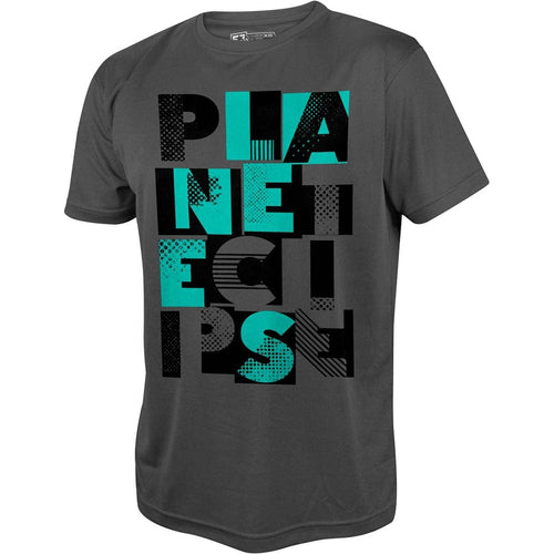 Planet Eclipse T-Shirt - Lanes Grey