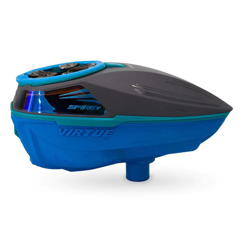 Virtue Spire V Paintball Loader - Stealth Sky (Charcoal/Blue)