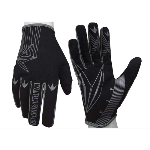 Bunkerkings Fly Paintball Gloves - Black - Small / Medium