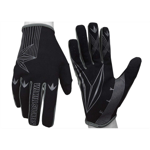 Bunkerkings Fly Paintball Gloves - Black - Large / X-Large