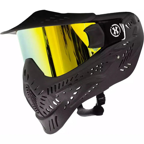 HK Army HSTL Goggles - Black w/ Gold Thermal Lens