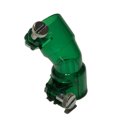 32 Degrees Powerfeed Feedneck - Spyder - 45 Elbow 7/8" - Green