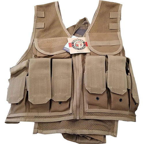 Tippmann Tactical HPA Airsoft Vest - Coyote Tan