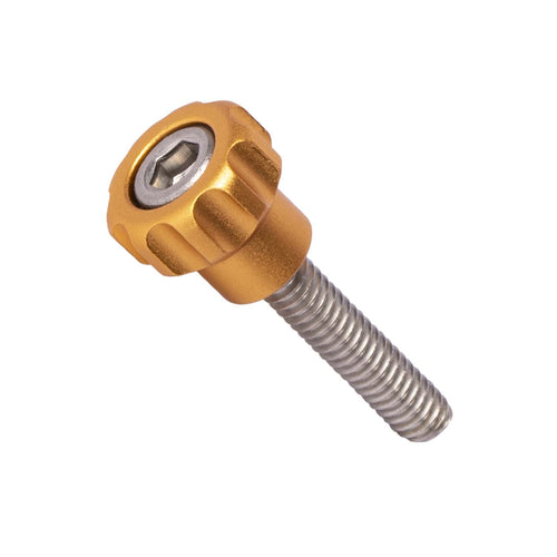 Exalt Paintball Feedneck Thumbscrew V2 - Gold