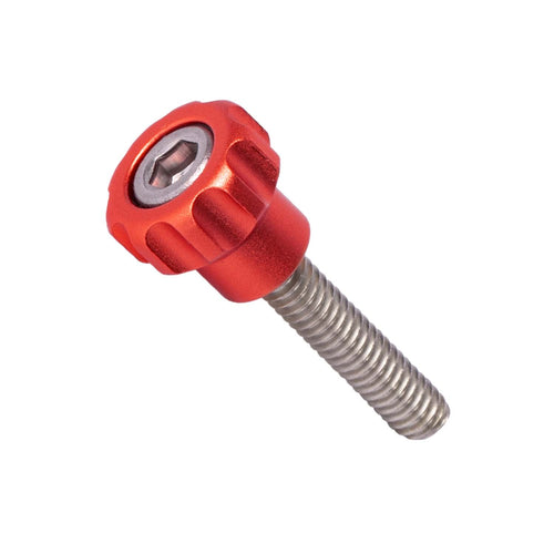 Exalt Paintball Feedneck Thumbscrew V2 - Red