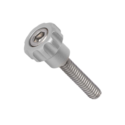 Exalt Paintball Feedneck Thumbscrew V2 - Silver