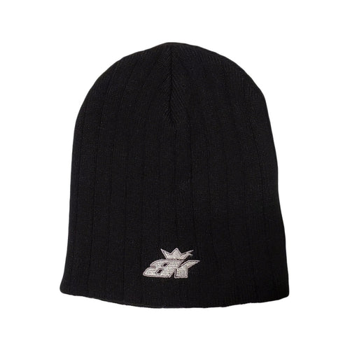Bunker Kings Old School Ribbed Beanie - Black