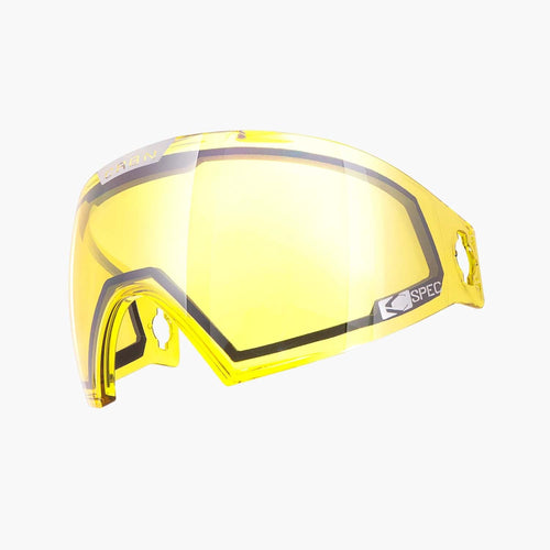 CRBN Paintball C SPEC Goggle Lens - Lowlight - Yellow / Clear Mirror