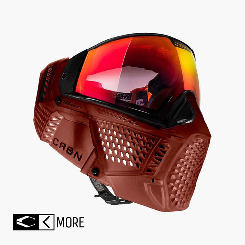 CRBN Paintball Zero PRO Goggles - Blood More Coverage