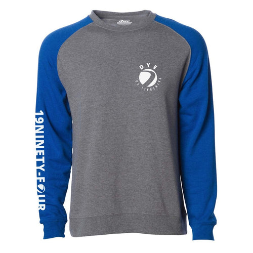 Dye 1994 Crew Neck Sweatshirt - Heath / Blue