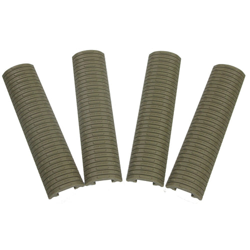 Dye DAM Rail Covers - 4 Pack - Dark Earth