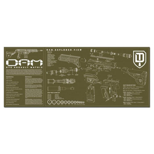 Dye Paintball Tech Mat - DAM