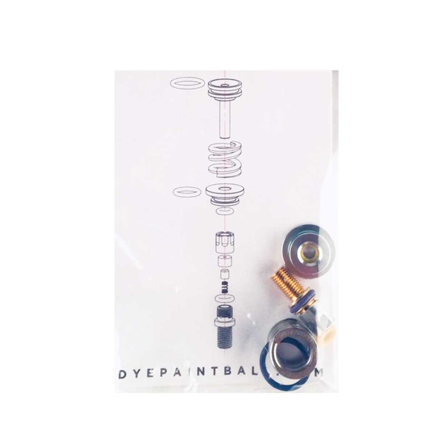 Dye Repair Parts - DSR H6 Regulator Kit - Fearless Paintball