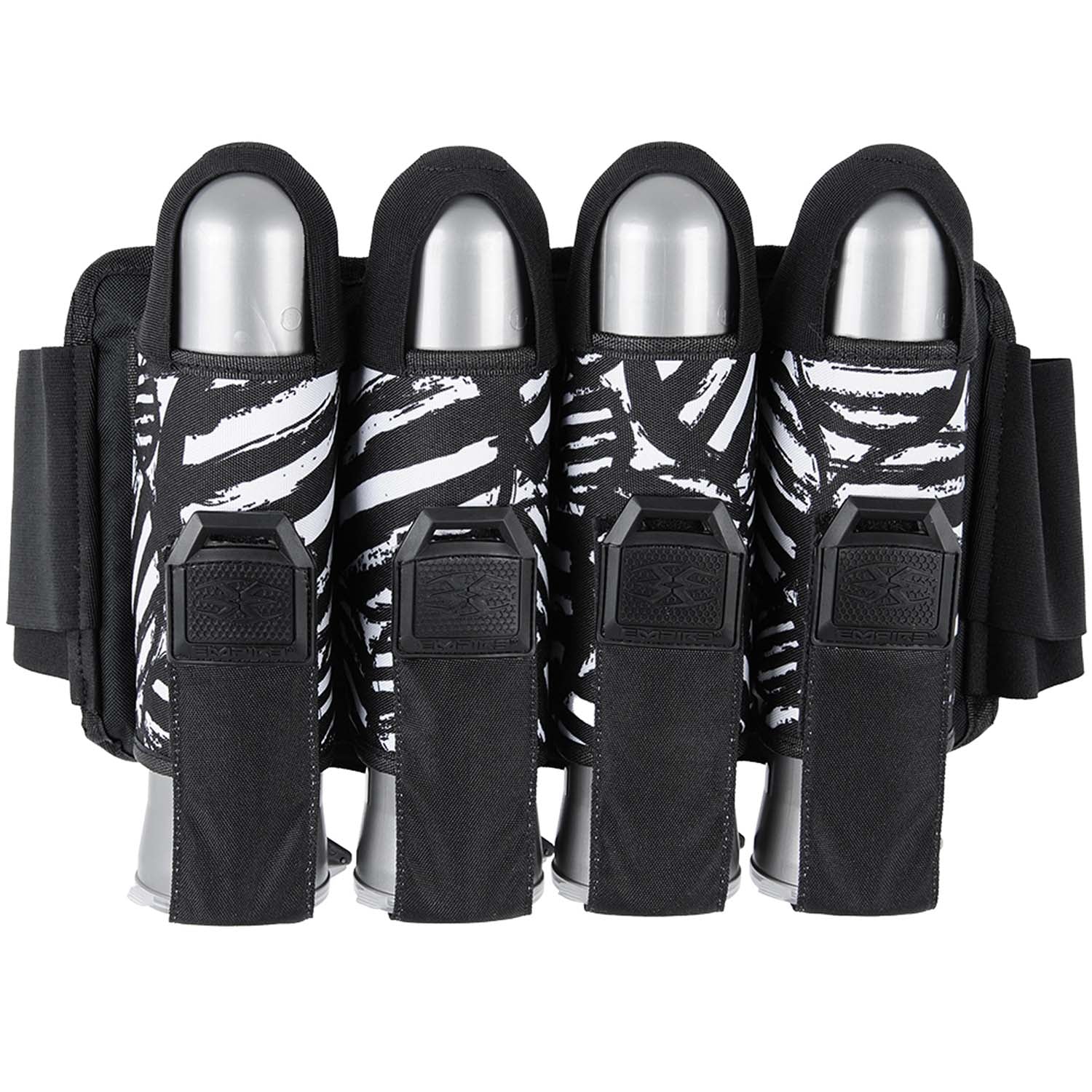 Empire Omega Harness - Holds 4 Pods - Zebra - Fearless Paintball