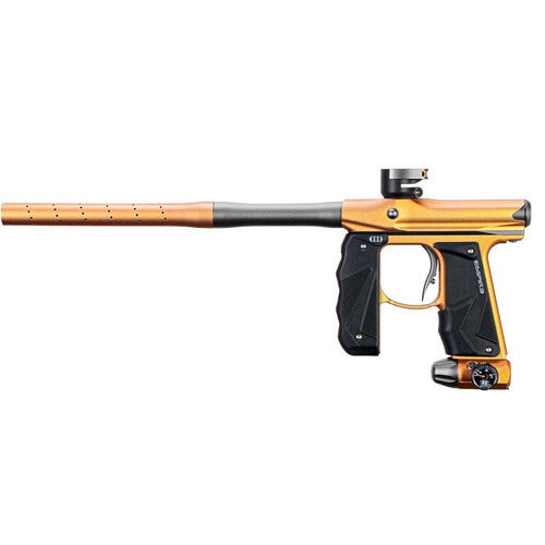 Empire Mini GS Paintball Marker - 2 Pc Barrel - Dust Gold / Silver