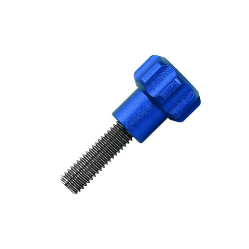 Exalt Paintball Feedneck Thumbscrew - Eclipse Markers - Blue