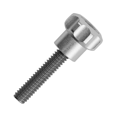 Exalt Paintball Feedneck Thumbscrew - Empire Axe / Mini - Silver