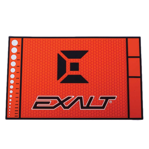 Exalt Paintball HD Rubber Tech Mat - Bright Orange