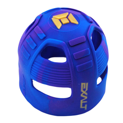 Exalt Paintball Tank Grip - 45-88ci - Purple / Blue Swirl