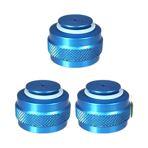 Fearless Paintball Tank Valve Protector / Thread Saver - Blue - 3 pack