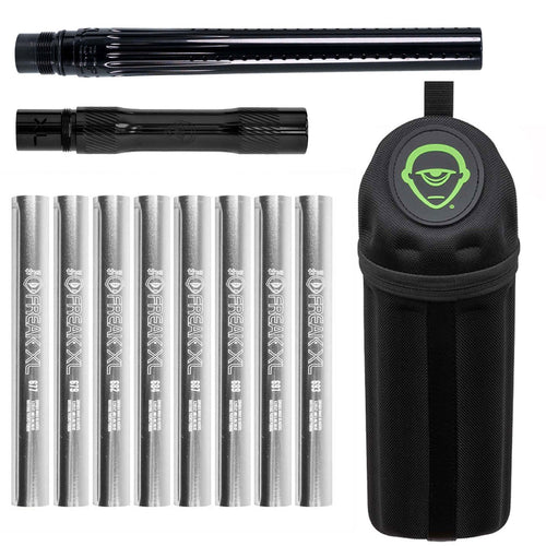 Freak XL Barrel Kit V2 - ACP 14" Stainless - Autococker - Polished Black Front / Polished Black Back