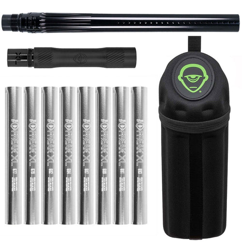 Freak XL Barrel Kit V2 - ACP 16" Stainless - Autococker - Polished Black Front / Dust Black Back