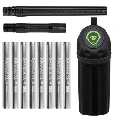 Freak XL Barrel Kit V2 - Freak 14" Stainless Steel - Autococker - Dust Black Front / Polished Black Back