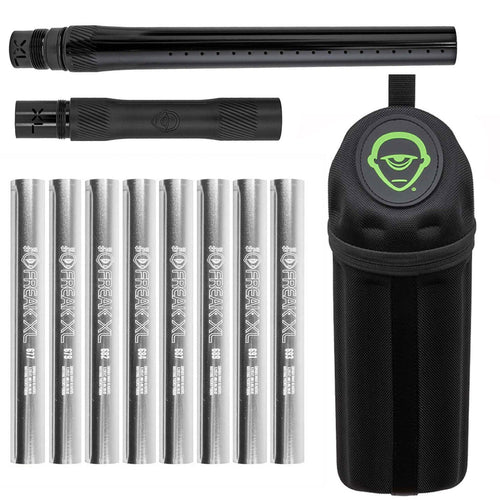 Freak XL Barrel Kit V2 - Freak 14" Stainless Steel - Autococker - Polished Black Front / Dust Black Back