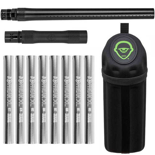 Freak XL Barrel Kit V2 - Freak 16" Stainless Steel - Autococker - Dust Black Front / Dust Black Back