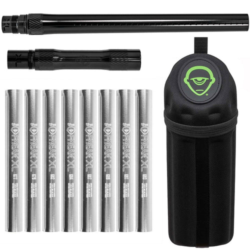 Freak XL Barrel Kit V2 - Freak 16" Stainless Steel - Autococker - Polished Black Front / Polished Black Back