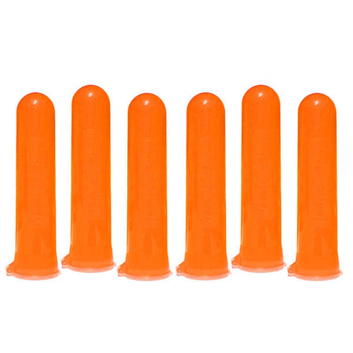 GXG Paintball 140 Round Pod - Hot Orange - 6 Pack