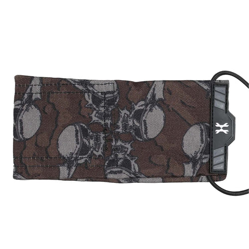 HK Army Barrel Condom / Cover - Hostilewear Skulls Brown